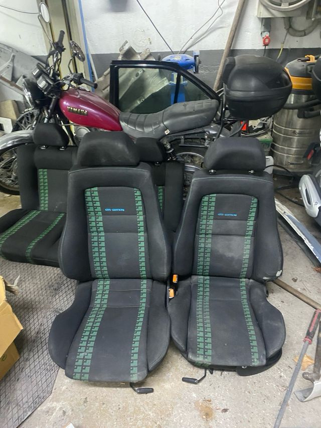 Asientos Golf MK3 Recaro GTI Edition