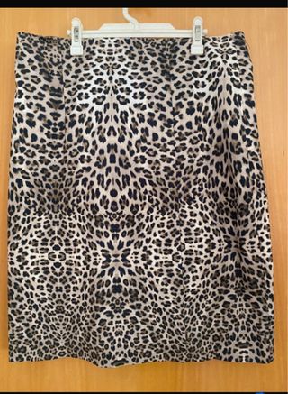 Falda Leopardo Festa T42 Sin Estrenar