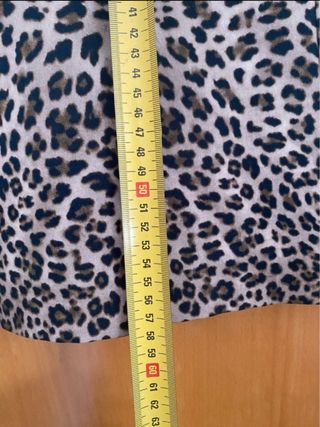 Falda Leopardo Festa T42 Sin Estrenar