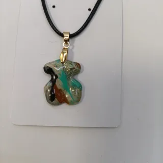 Colgante Oso estampado Multicolor