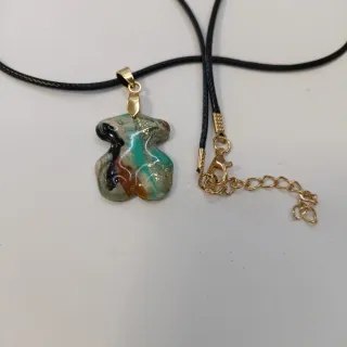 Colgante Oso estampado Multicolor