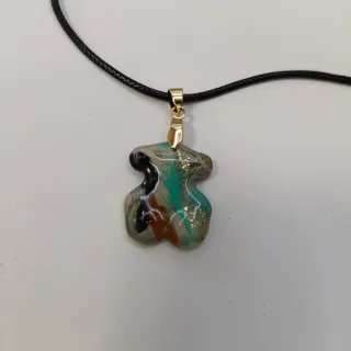 Colgante Oso estampado Multicolor