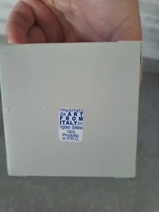 2 Lanterne Decorative Vetro Metallo