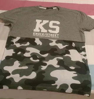 Camiseta KS Knock/Street Camuflaje