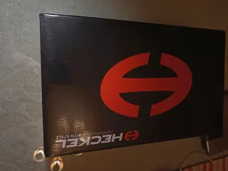 Zapatos de seguridad Heckel negros y verdes