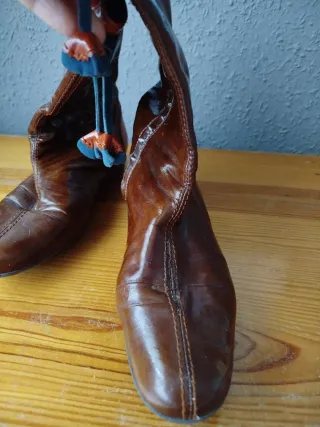 Botas Absolut locky marrones y naranjas