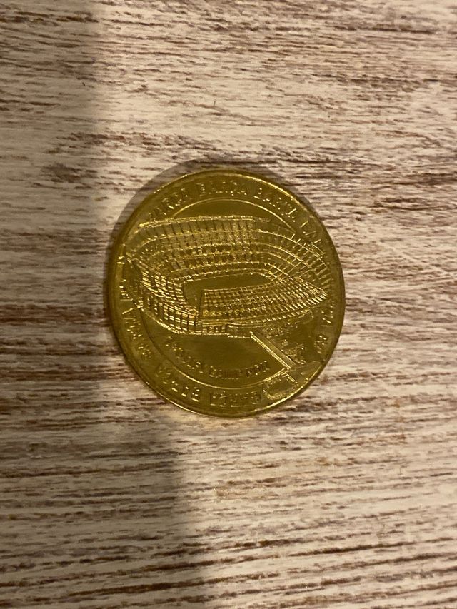 Moneda Conmemorativa Camp Nou