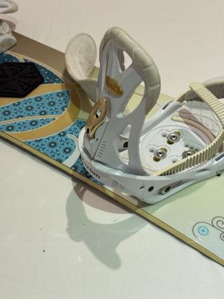 Tabla de Snowboard Burton con Fijaciones