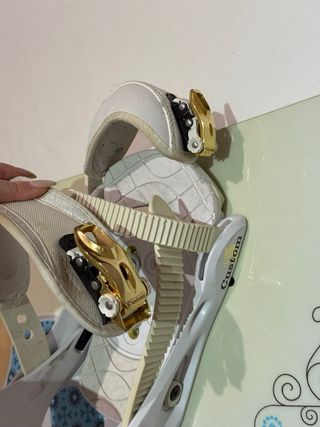 Tabla de Snowboard Burton con Fijaciones