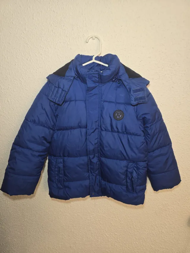 Chaqueta niño azul talla 5-6