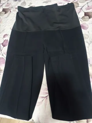 Pantalón de vestir negro premamá