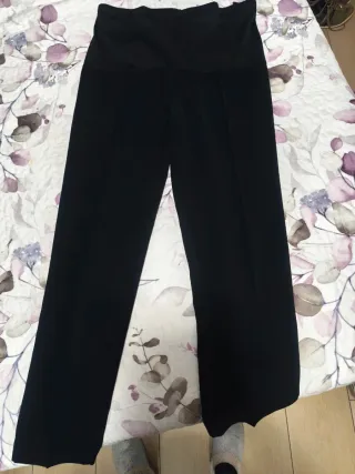 Pantalón de vestir negro premamá