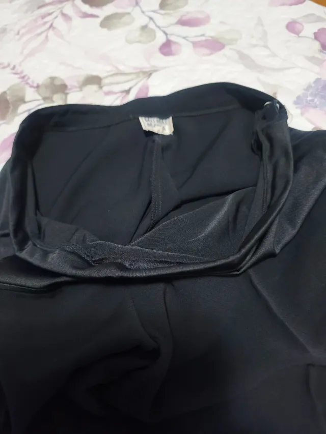 Pantalón de vestir negro premamá