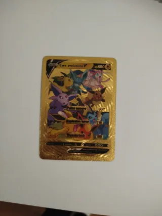 Carta Pokémon Evee Evolutions V