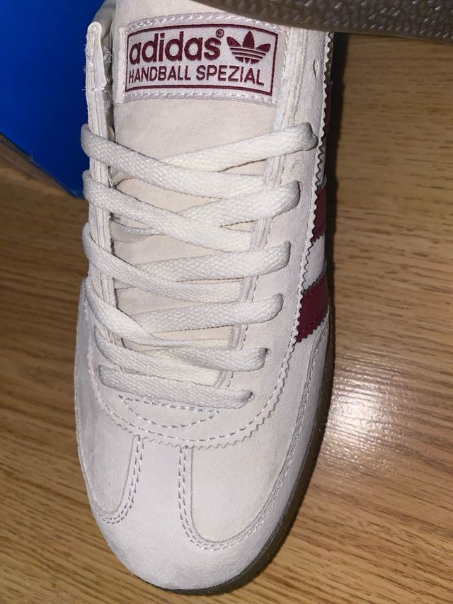 Adidas Spezial Beige/Rojo