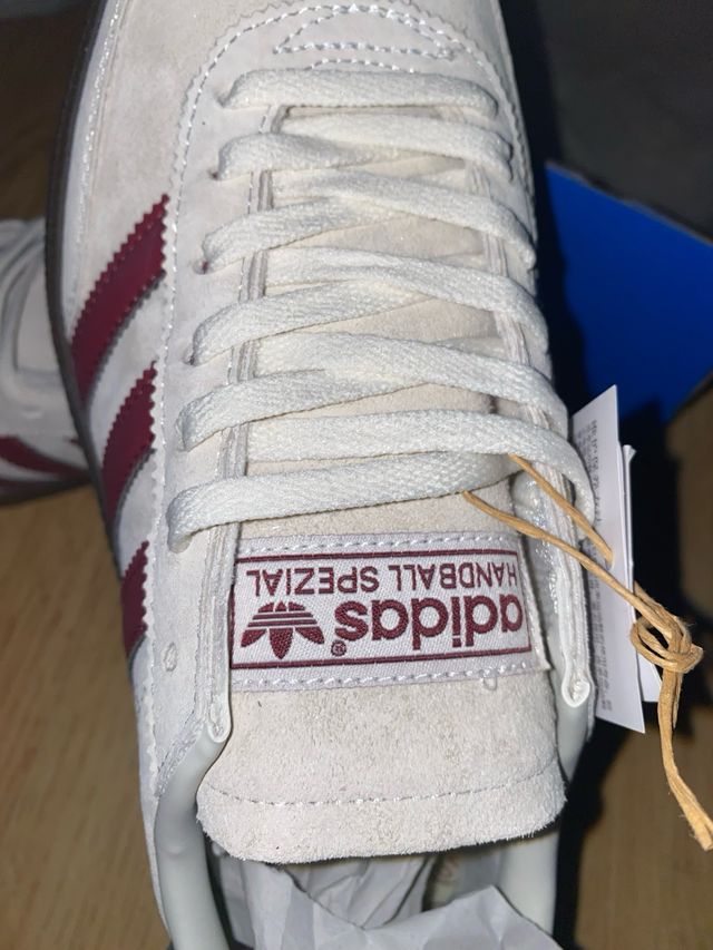 Adidas Spezial Beige/Rojo