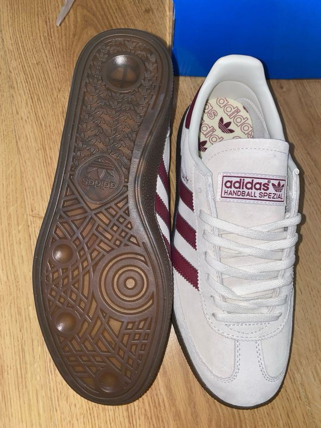 Adidas Spezial Beige/Rojo