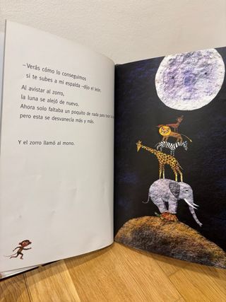 A qué sabe la luna.