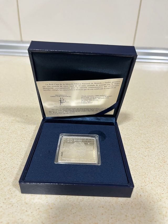 Moneda 10 Euro Sorolla 2023