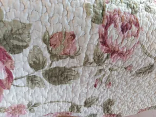 Coperta matrimoniale floreale