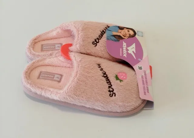 NUEVAS Pantuflas JOMIX Mujer Talla 39 Rosas