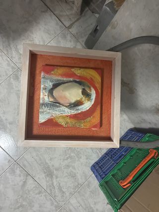 Cuadro vintage abstracto