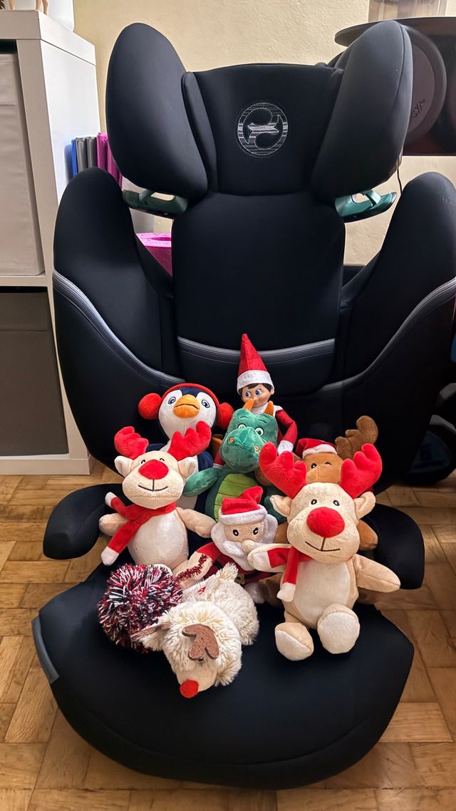 Silla Coche Cybex 1-2-3 Isofix Negra