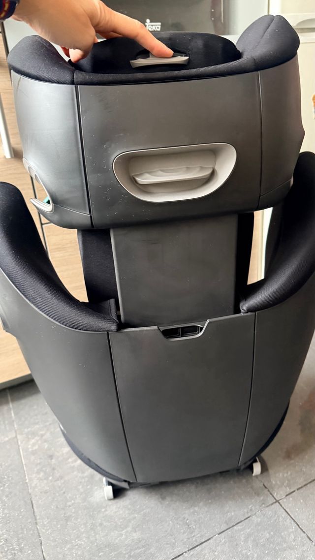 Silla Coche Cybex 1-2-3 Isofix Negra