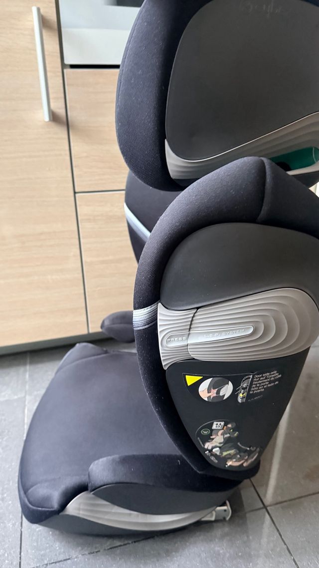 Silla Coche Cybex 1-2-3 Isofix Negra