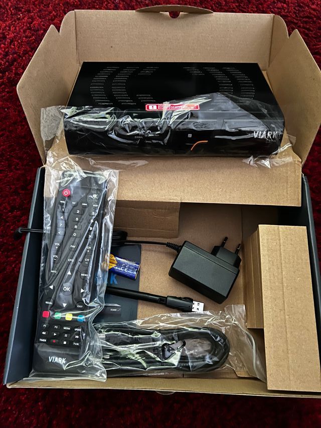 Receptor Satélite VIARK SAT 4K caducado