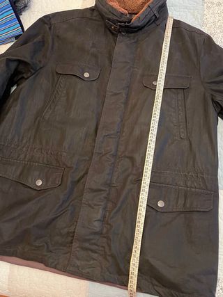 Chaqueta impermeable hombre