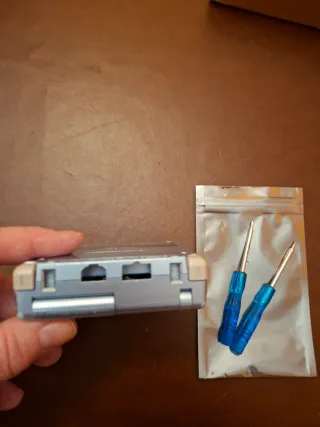 Scocca Gameboy Advance SP originale turchese