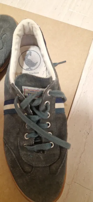 Zapatillas El Ganso verde oscuro