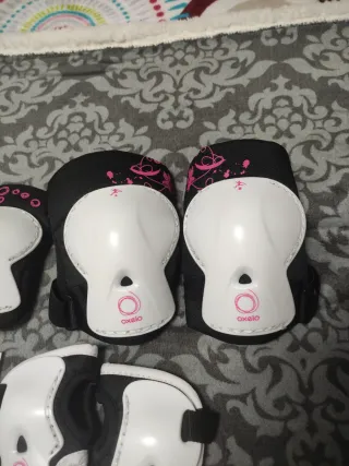 Set protecciones Oxelo 3 piezas