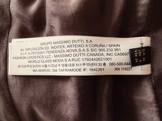 Blazer Rojo Massimo Dutti Talla 36