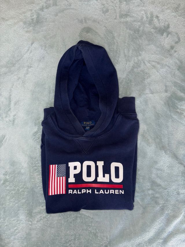 Sudadera Polo Ralph Lauren con bandera