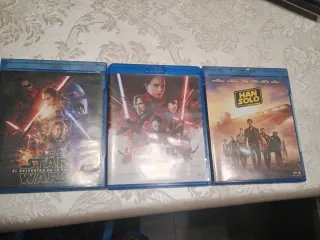 3 Películas Star Wars Blu-ray