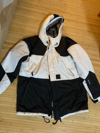 Anorak Nieve Blanco y Negro