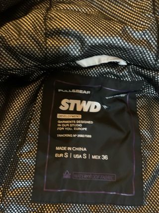 Anorak Nieve Blanco y Negro