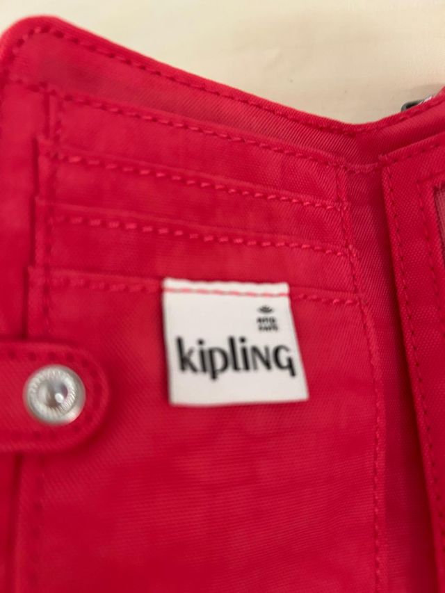 Kipling Billetera Mediana Resort Pink