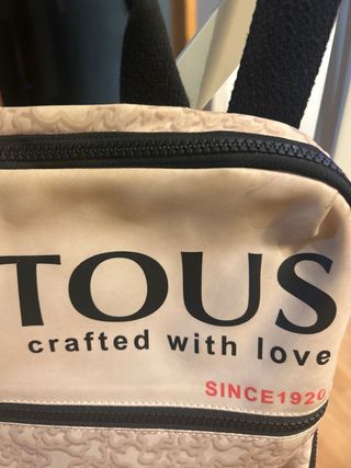 Mochila Tous Beige y Negra
