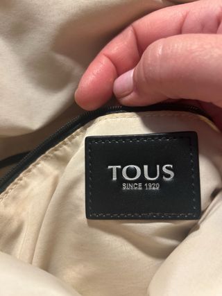 Mochila Tous Beige y Negra