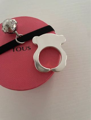 Anillo Tous Oso Plata