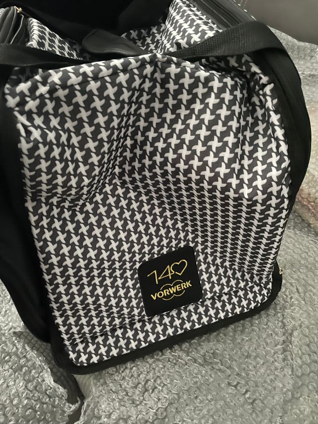 Mochila Thermomix Aniversario Negra y Blanca