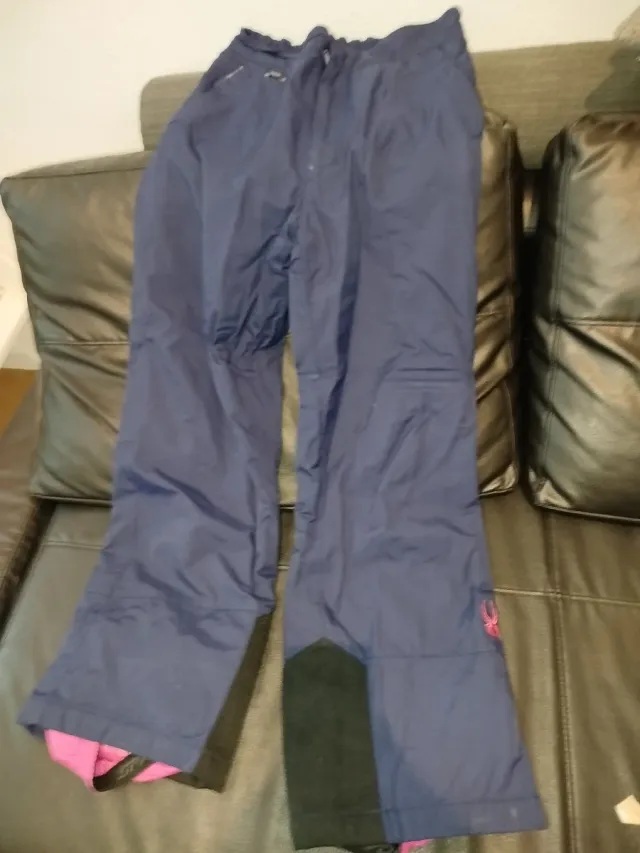 Traje Spyder Niña Talla 16 Azul/Rosa