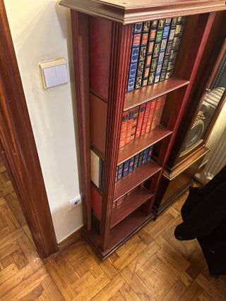 Estantería madera 125x45x23