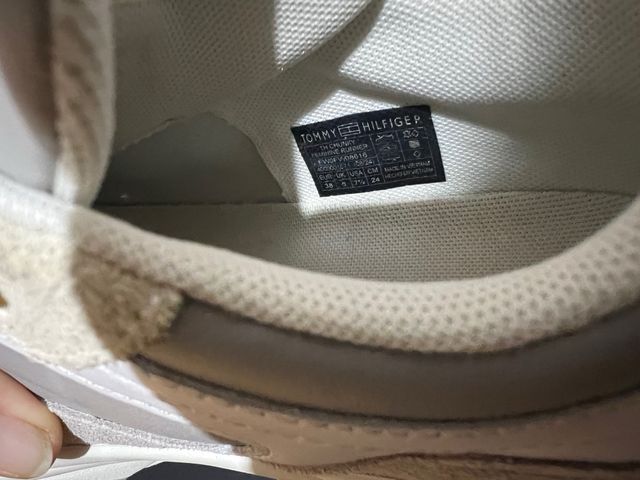 Sneakers Tommy Hilfiger Pelle Taglia 38