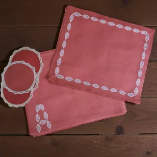 Manteles individuales y servilletas, posavasos