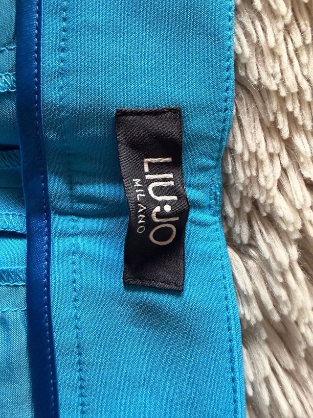 Pantalón Liu Jo Azul Talla 32 Nuevo