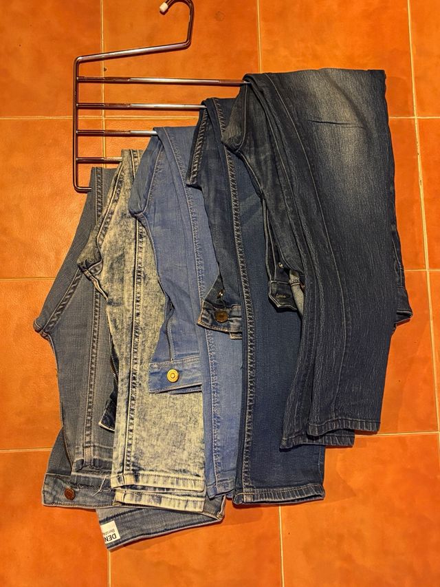 Pantalones Vaqueros Hombre Bershka & Only & Son